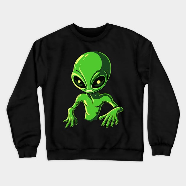 Aliens Crewneck Sweatshirt by Pixy Official